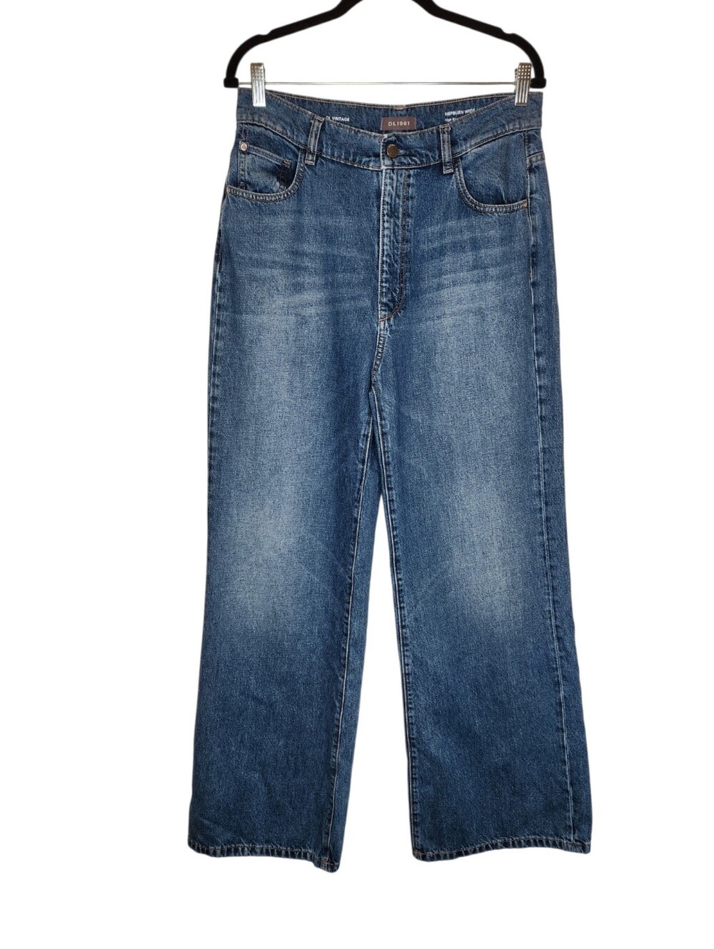 DL1961 Hepburn Wide Leg High Rise Jeans Size 29